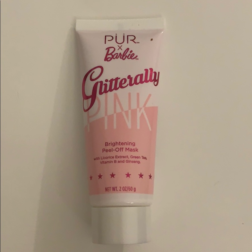 Pur X Barbie Glitterally Pink peel off mask 60g
